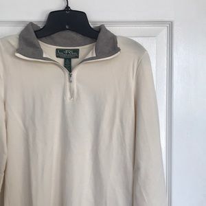 Ralph Lauren Quarter Zip Up Size Medium
